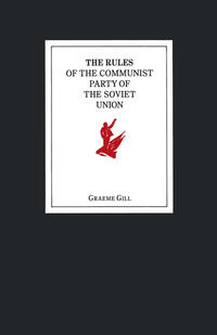 Vorderes Coverbild The Rules of the Communist Party of the Soviet Union