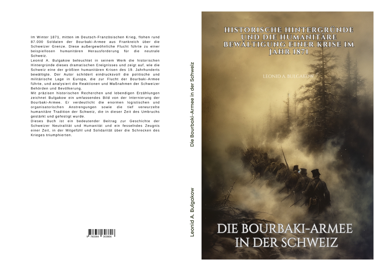 Gesamtes Coverbild Die Bourbaki-Armee in der Schweiz