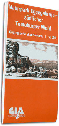 Vorderes Coverbild Geologische Wanderkarte des Naturparks Eggegebirge und südlicher Teutoburger Wald