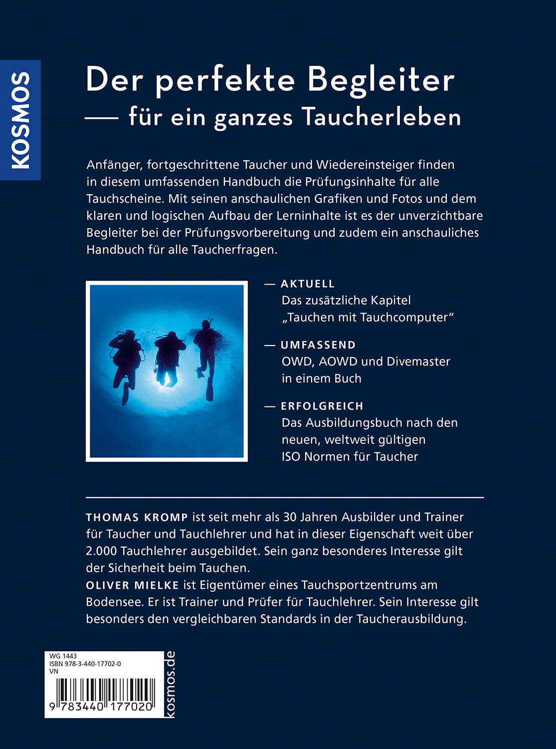 Rückseitencover Modernes Tauchen