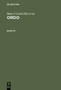 Vorderes Coverbild ORDO