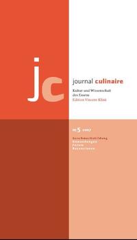 Vorderes Coverbild journal culinaire. Kultur und Wissenschaft des Essens