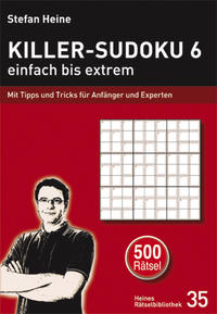 Vorderes Coverbild Killer-Sudoku 6 – einfach bis extrem