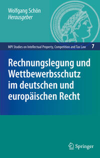 Vorderes Coverbild Rechnungslegung und Wettbewerbsschutz im deutschen und europäischen Recht