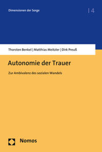 Vorderes Coverbild Autonomie der Trauer