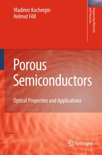Vorderes Coverbild Porous Semiconductors