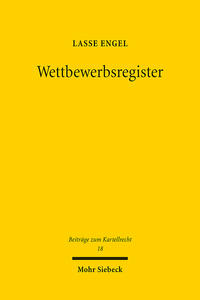 Vorderes Coverbild Wettbewerbsregister