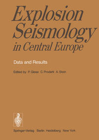 Vorderes Coverbild Explosion Seismology in Central Europe