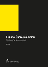 Vorderes Coverbild Lugano-Übereinkommen (LugÜ)