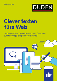 Vorderes Coverbild Duden Ratgeber – Clever texten fürs Web
