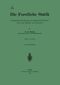 Vorderes Coverbild Die Forstliche Statik