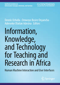 Vorderes Coverbild Information, Knowledge, and Technology for Teaching and Research in Africa