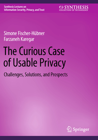 Vorderes Coverbild The Curious Case of Usable Privacy