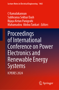 Vorderes Coverbild Proceedings of International Conference on Power Electronics and Renewable Energy Systems