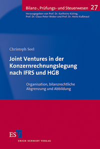 Vorderes Coverbild Joint Ventures in der Konzernrechnungslegung nach IFRS und HGB