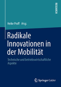 Vorderes Coverbild Radikale Innovationen in der Mobilität