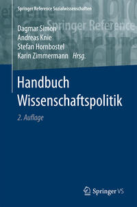 Vorderes Coverbild Handbuch Wissenschaftspolitik