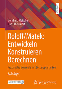 Vorderes Coverbild Roloff/Matek: Entwickeln Konstruieren Berechnen