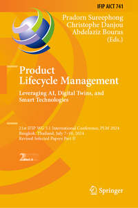 Vorderes Coverbild Product Lifecycle Management. Leveraging AI, Digital Twins, and Smart Technologies