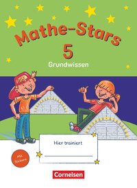 Vorderes Coverbild Mathe-Stars - Grundwissen - 5. Schuljahr