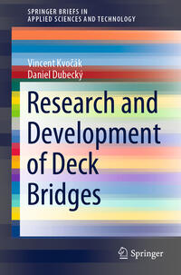 Vorderes Coverbild Research and Development of Deck Bridges