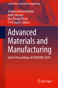 Vorderes Coverbild Advanced Materials and Manufacturing