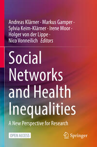 Vorderes Coverbild Social Networks and Health Inequalities