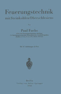 Vorderes Coverbild Feuerungstechnik mit Steinkohlen Oberschlesiens