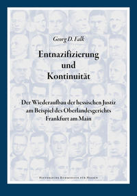 Vorderes Coverbild Entnazifizierung und Kontiunität