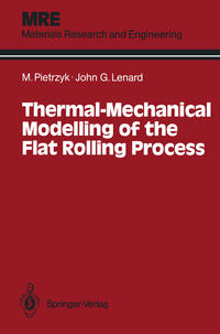 Vorderes Coverbild Thermal-Mechanical Modelling of the Flat Rolling Process
