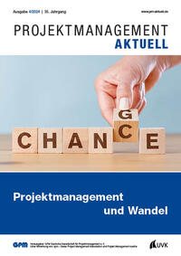 Vorderes Coverbild PROJEKTMANAGEMENT AKTUELL 4 (2024)