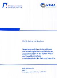 Vorderes Coverbild Vorgehensmodell zur Unterstützung der interdisziplinären und föderierten Zusammenarbeit in der frühen Phase der Produktentstehung