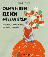 Vorderes Coverbild schneiden, kleben, collagieren
