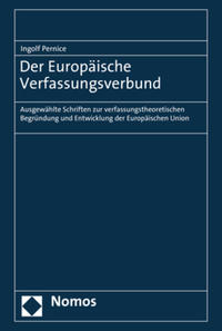 Vorderes Coverbild Der Europäische Verfassungsverbund