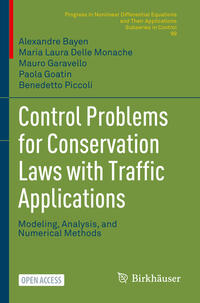 Vorderes Coverbild Control Problems for Conservation Laws with Traffic Applications