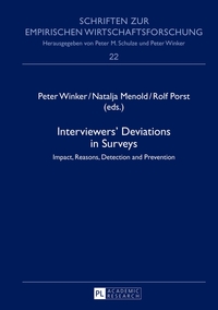 Vorderes Coverbild Interviewers’ Deviations in Surveys