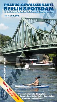 Vorderes Coverbild Pharus-Gewässerkarte Berlin & Potsdam