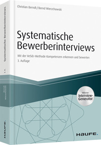 Vorderes Coverbild Systematische Bewerberinterviews - inkl. Arbeitshilfen online