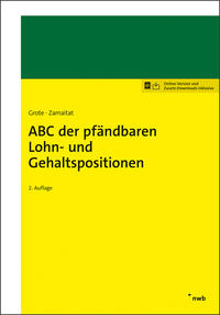 Vorderes Coverbild ABC der pfändbaren Lohn- und Gehaltspositionen