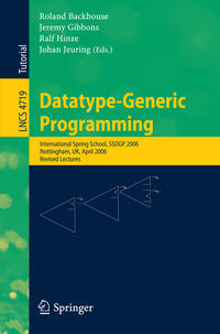 Vorderes Coverbild Datatype-Generic Programming