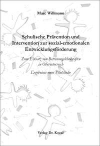 Vorderes Coverbild Schulische Prävention und Intervention zur sozial-emotionalen Entwicklungsförderung
