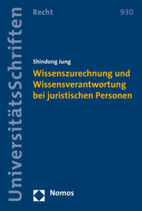 Vorderes Coverbild Wissenszurechnung und Wissensverantwortung bei juristischen Personen