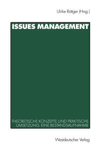 Vorderes Coverbild Issues Management