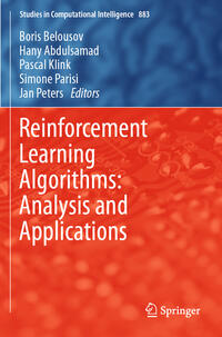 Vorderes Coverbild Reinforcement Learning Algorithms: Analysis and Applications