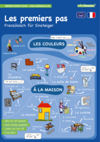 Vorderes Coverbild mindmemo Lernfolder - Les premiers pas - Französisch für Anfänger - spielend französisch lernen