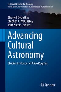 Vorderes Coverbild Advancing Cultural Astronomy