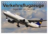 Vorderes Coverbild Verkehrsflugzeuge (Tischkalender 2025 DIN A5 quer), CALVENDO Monatskalender