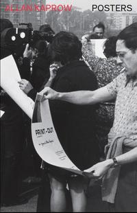 Vorderes Coverbild Alan Kaprow. Posters