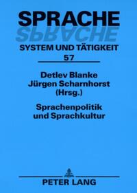 Vorderes Coverbild Sprachenpolitik und Sprachkultur