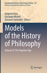 Vorderes Coverbild Models of the History of Philosophy
